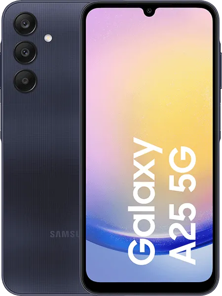 Galaxy A25 5G Blue Black