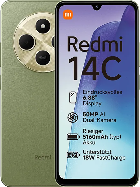 Xiaomi Redmi 14C Sage Green